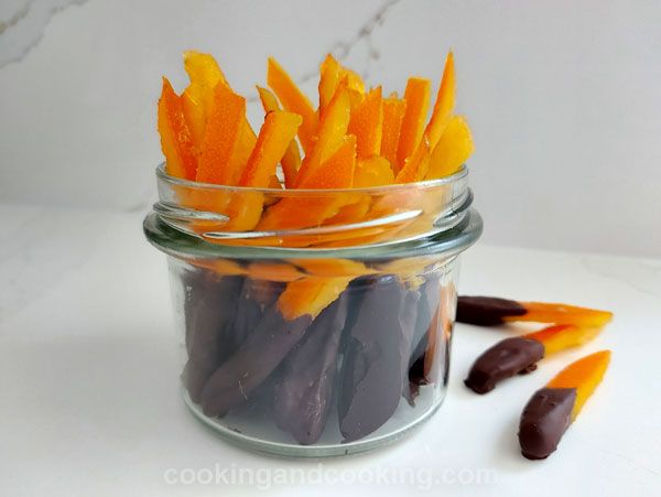 Chocolate Dipped Orange Peel