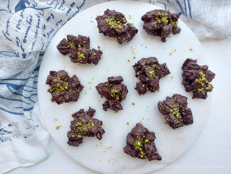 Chocolate Orange Cereal Bites 