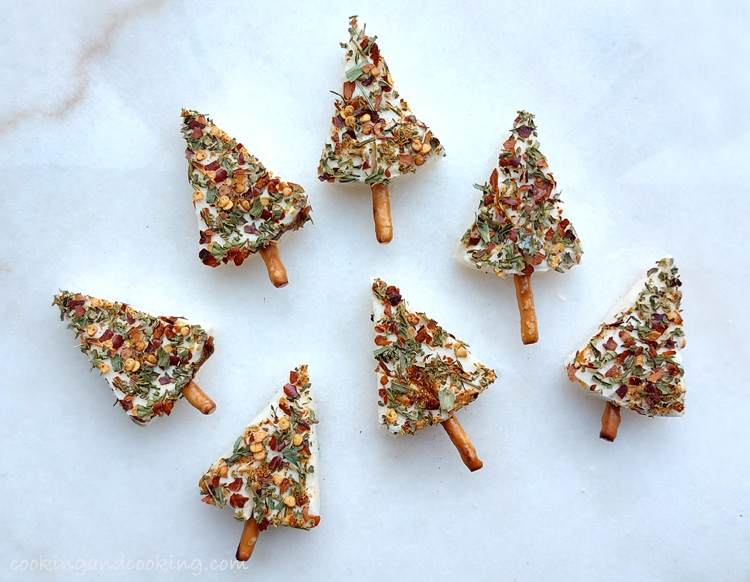 Christmas Cheese Trees