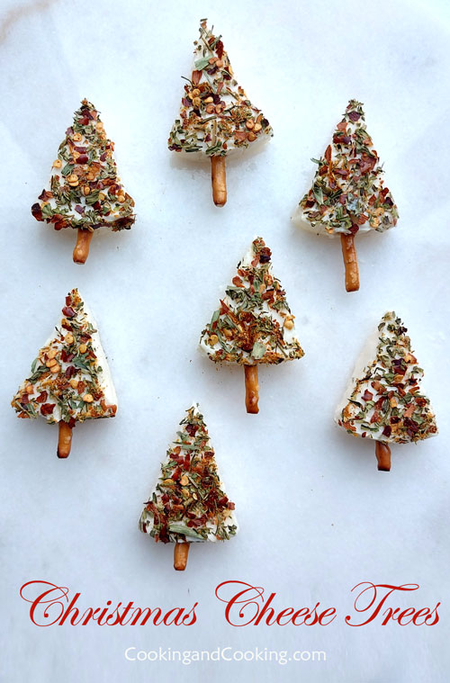 Christmas Cheese Trees Christmas Cheese Trees