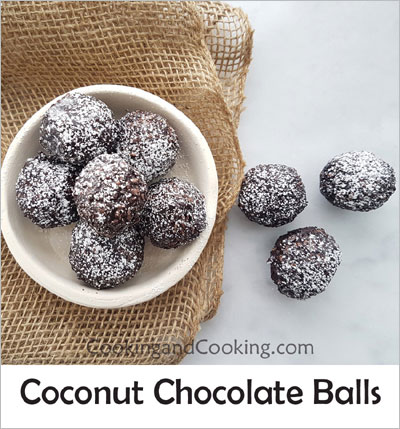 Coconut Chocolate Balls