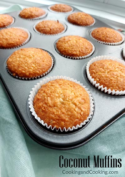 Coconut Muffins Coconut Muffins