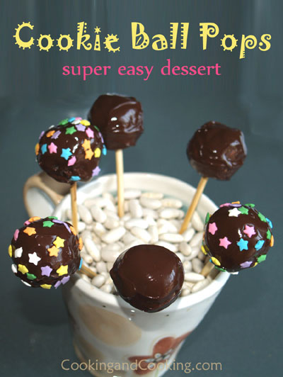 Cookie Ball Pops Cookie Ball Pops
