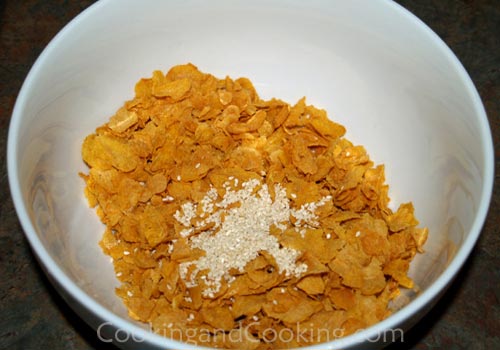 Cornflakes Peanut Butter Snacks