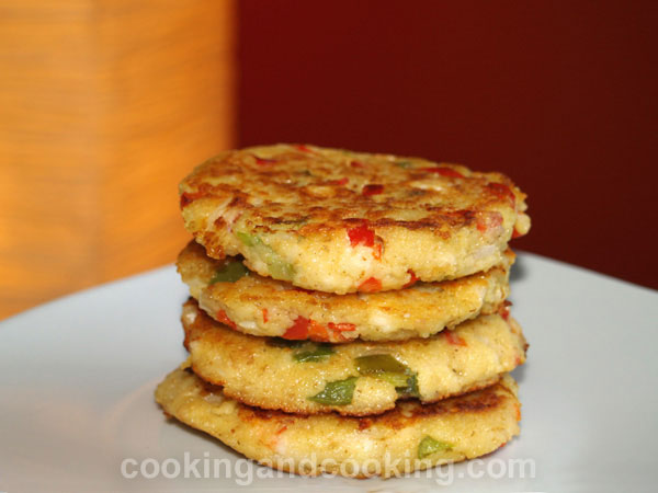 Couscous Feta Cakes