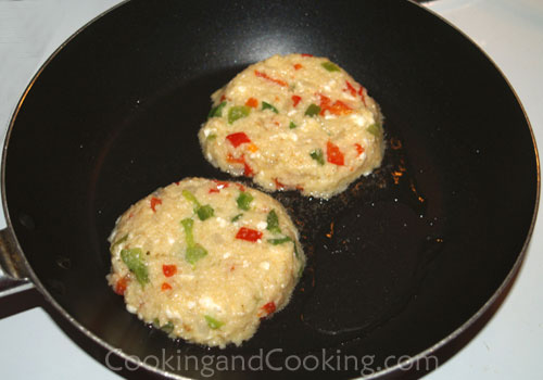 Couscous Feta Cakes