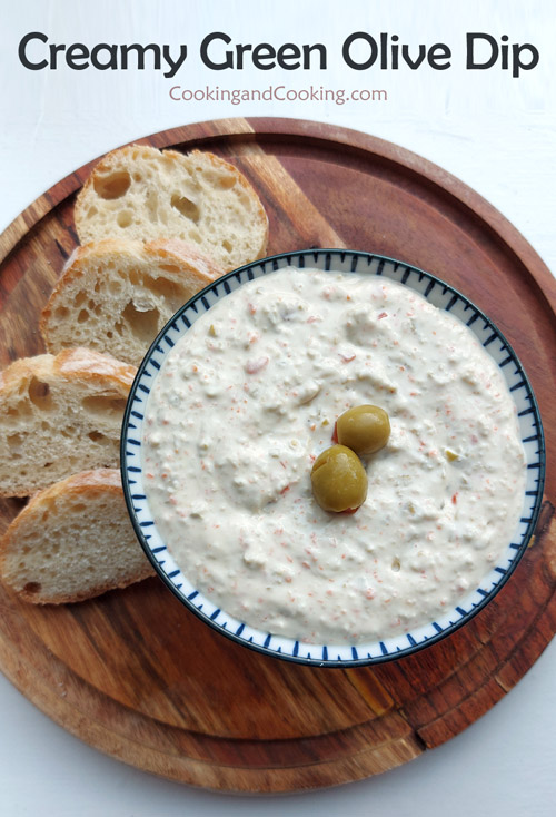 Creamy Green Olive Dip