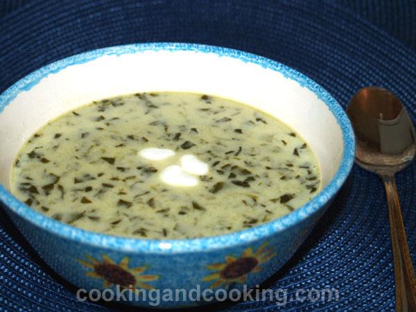 Creamy Spinach Soup