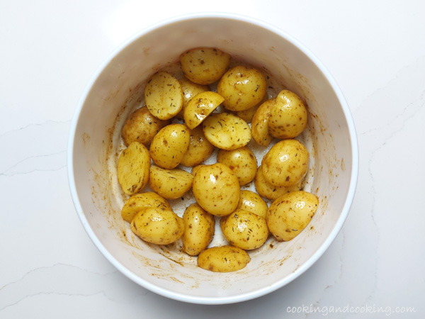 Crispy Parmesan Potatoes