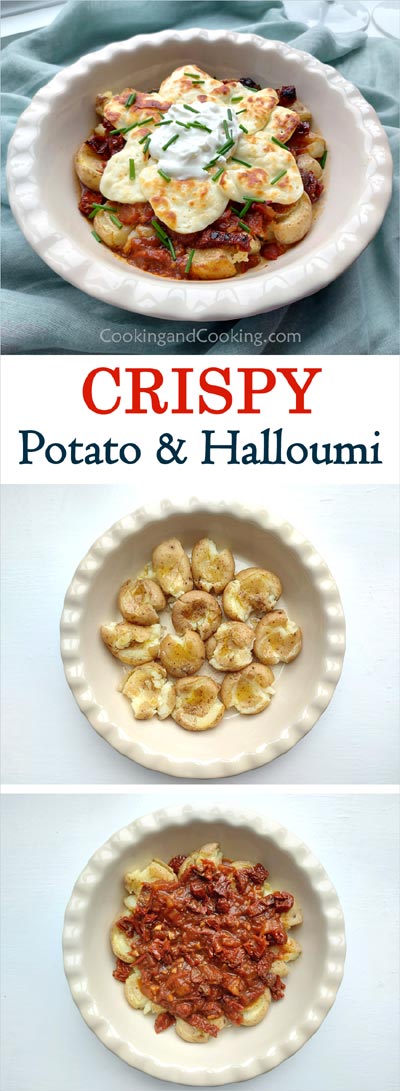 Crispy Potato and Halloumi Crispy Potato and Halloumi