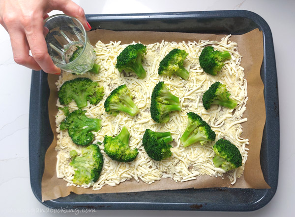 Crispy Smashed Parmesan Broccoli
