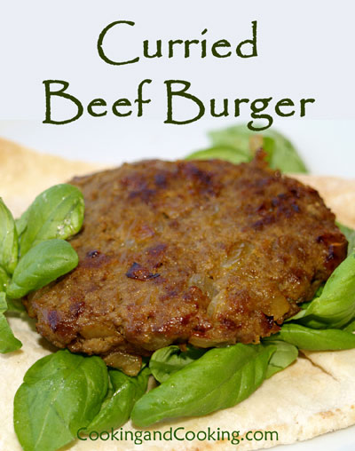 Curried Beef Burger