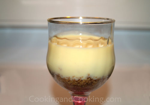 Custard Biscuit Pudding