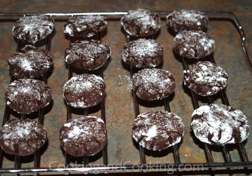 Dark Chocolate Cookies