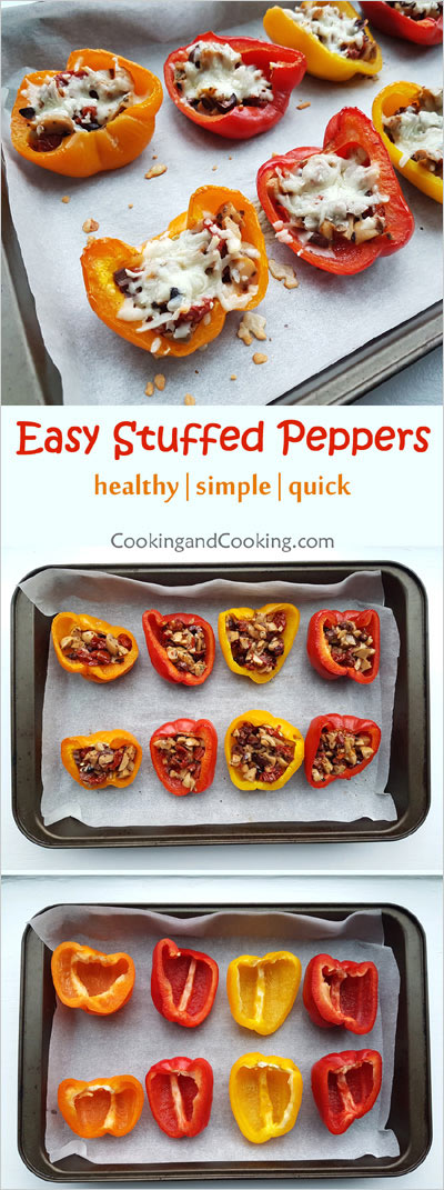 Easy Stuffed Bell Peppers Easy Stuffed Bell Peppers