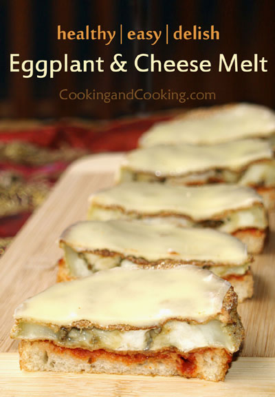 Eggplant and Cheese Melt