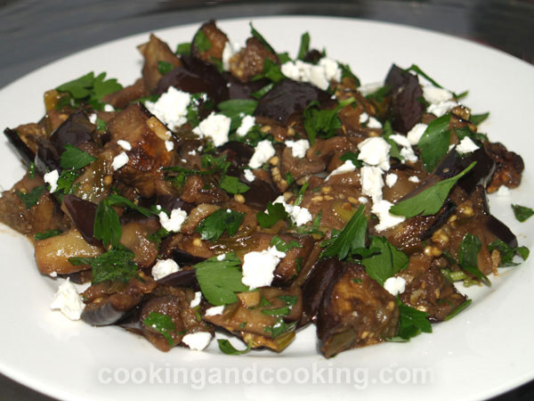 Eggplant Feta Salad Eggplant Feta Salad