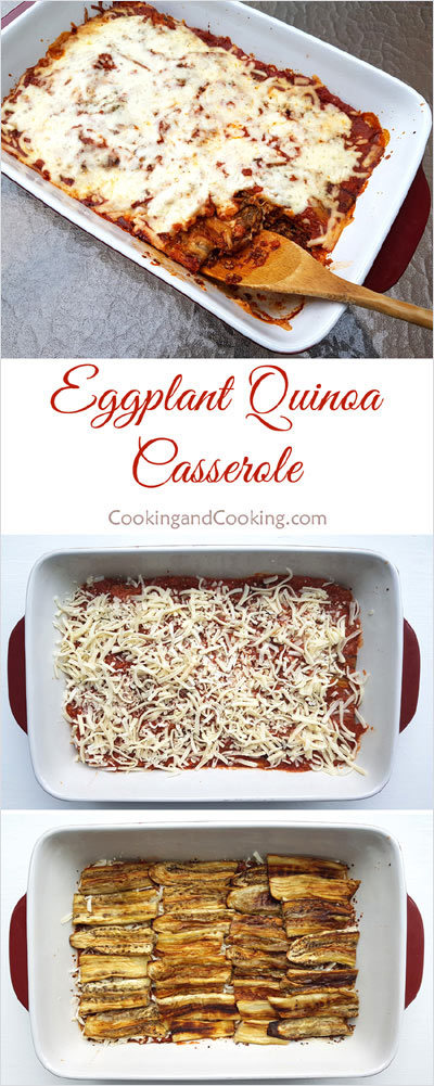 Eggplant Quinoa Casserole