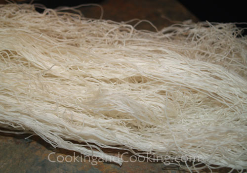 Faloodeh Shirazi (Persian Rice Noodles and Rose Water)