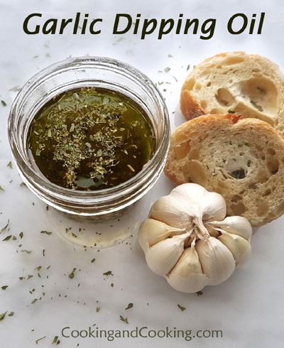 Garlic Dipping Oil Garlic Dipping Oil