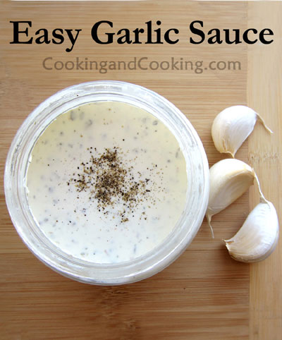 Garlic Sauce Garlic Sauce