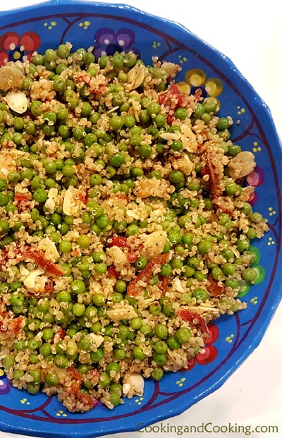 Green-Pea-Quinoa-Salad