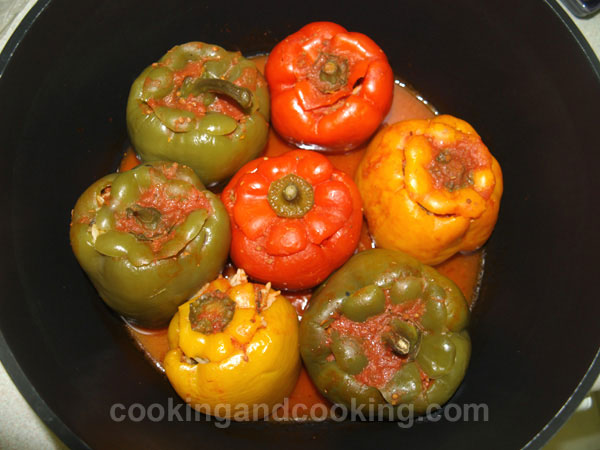 Stuffed Green Peppers