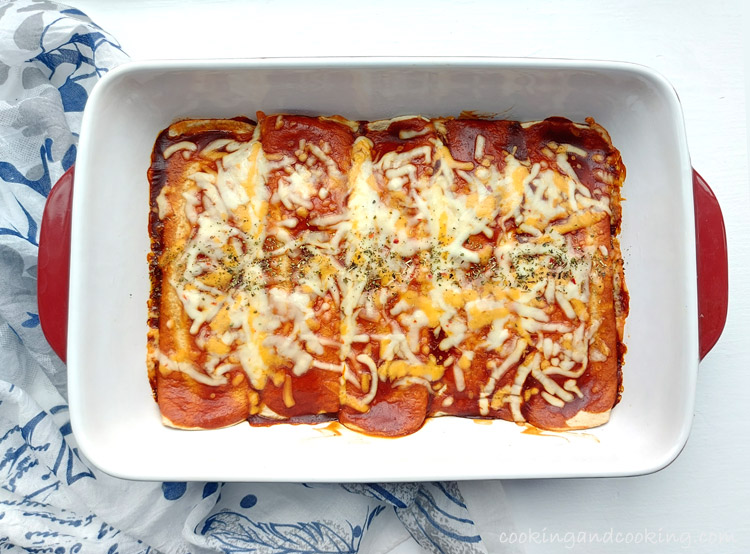 Ground Beef Enchiladas