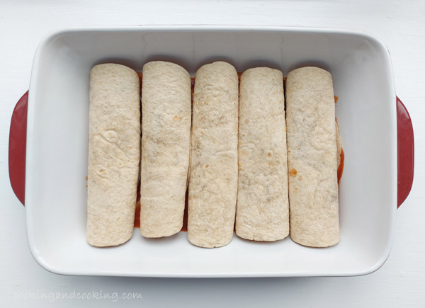 Ground Beef Enchiladas