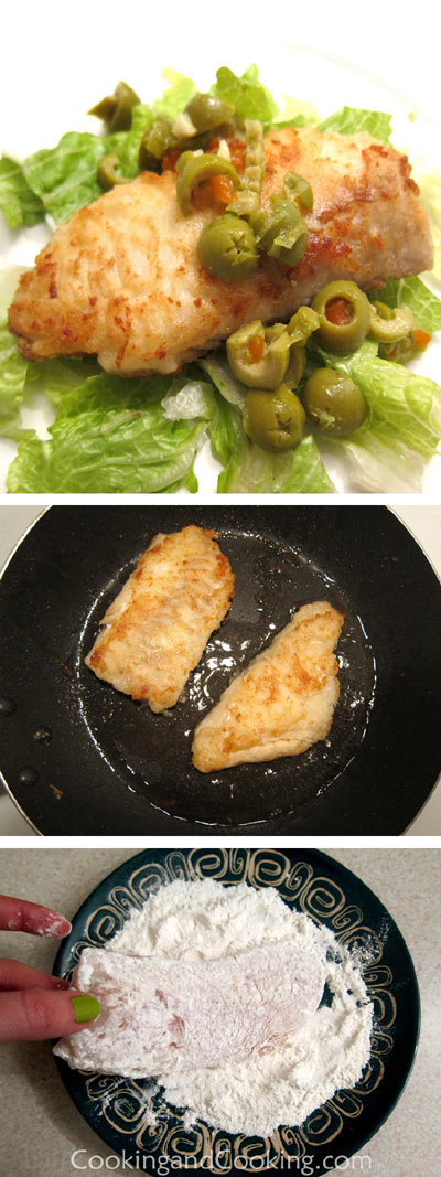 Haddock with Olive Sauce Haddock with Olive Sauce