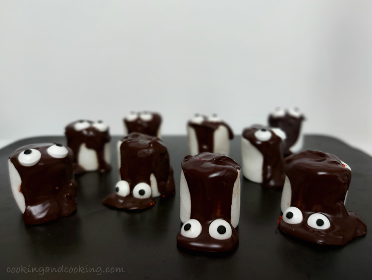 Halloween Marshmallow Monsters