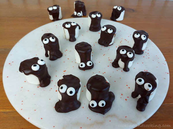 Halloween Marshmallow Monsters