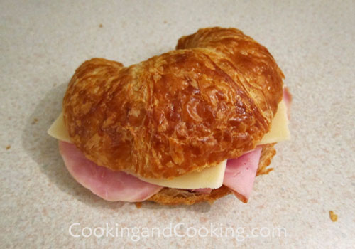 Ham and Cheese Croissants Ham and Cheese Croissants