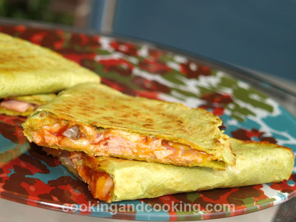 Ham and Cheese Quesadillas