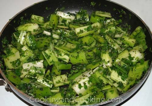 Khoresh Karafs (Persian Celery Stew)