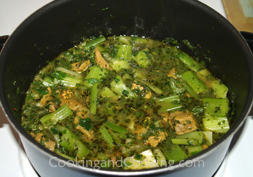 Khoresh Karafs (Persian Celery Stew)