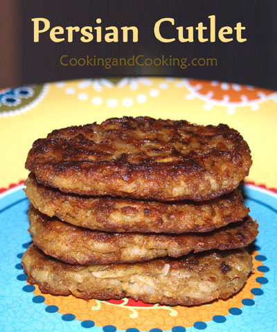 Kotlet (Persian Meat and Potato Patties)