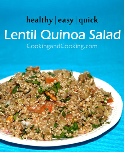 Lentil Quinoa Salad