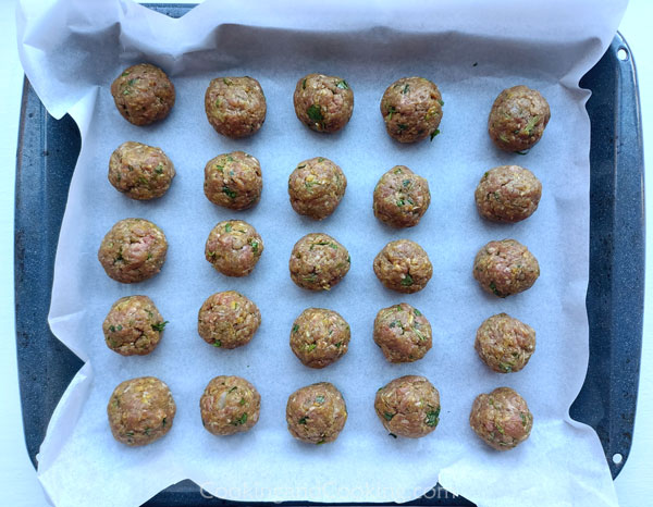 Lentil with Beef Meatballs