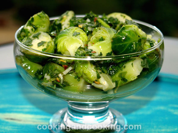 Marinated Brussels Sprouts