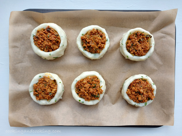 Mashed Potato Cups with Ground Beef
