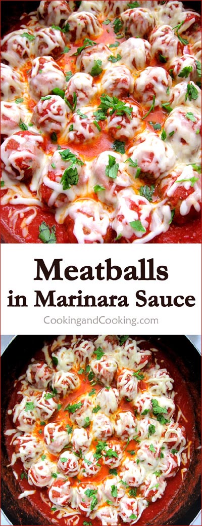 Meatballs in Marinara Sauce Meatballs in Marinara Sauce
