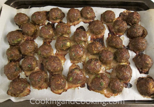 Meatballs with Peanut Sauce Meatballs with Peanut Sauce