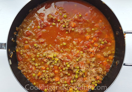 Mexican Beef and Rice Skillet