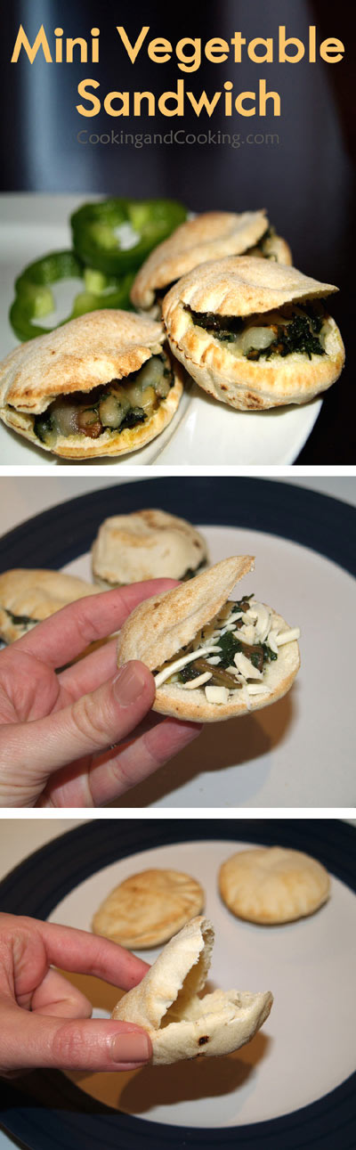 Mini Vegetable Sandwich Mini Vegetable Sandwich