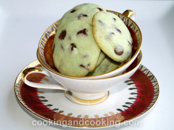 Mint Chocolate Chip Cookies Mint Chocolate Chip Cookies