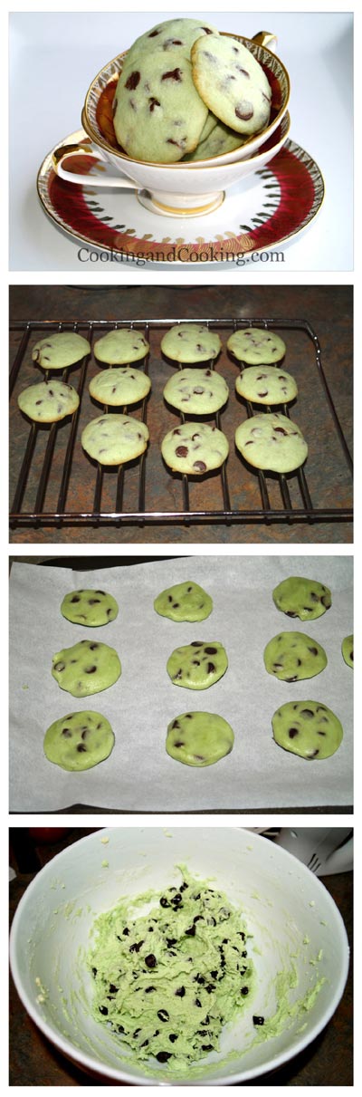Mint Chocolate Chip Cookies Mint Chocolate Chip Cookies