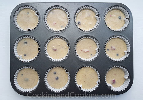 Mixed Berry Muffins