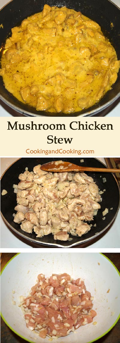 Mushroom Chicken Stew
