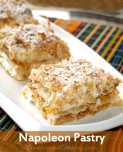 Shirini Napeloni (Napoleon Pastry)